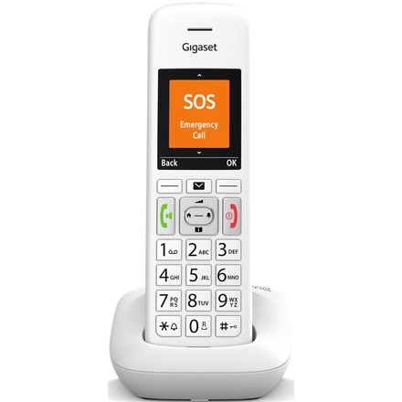 Bezdrátový stolní telefon Siemens Gigaset E390 - bílý
