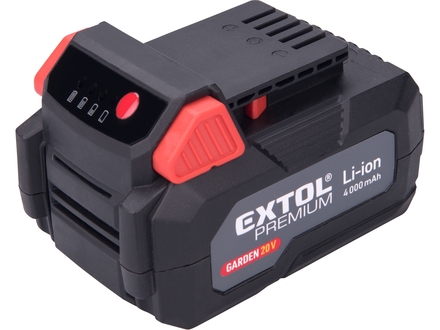 Baterie akumulátorová Extol Premium (8895782) 20V Li-ion, 4000mAh