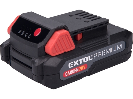 Baterie akumulátorová Extol Premium (8895780) 20V Li-ion, 2000mAh