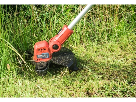 Aku strunová sekačka Extol Premium (8895713) 30cm, 20V Li-ion, bez baterie a nabíječky (10)
