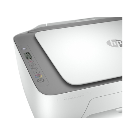 Multifunkční inkoustová tiskárna HP Deskjet 2720e A4, 7str./ min, 5str./ min, 4800 x 1200, WF, - bílá (4)