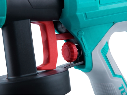 Stříkací pistole Total TSGLI2001 pistole stříkací na barvu, 20V Li-ion, 2000mAh, bez baterie a nabíječky (3)