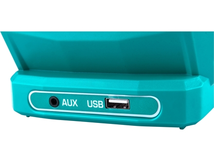 Stavební aku rádio Total TJRLI2001 rádio AKU, 20V Li-ion, 2000mAh, bez baterie a nabíječky, industrial (2)