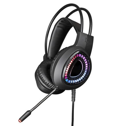 Herní sluchátka s mikrofonem Omega VH8010 VARR RGB černé