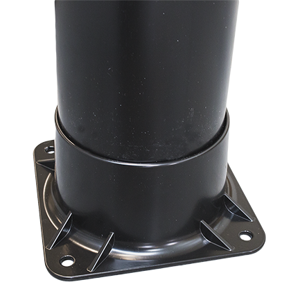 Solární sprcha Hawaj UNO 38 L černá s dlouhou hlavicí (vč. teploměru) (10)