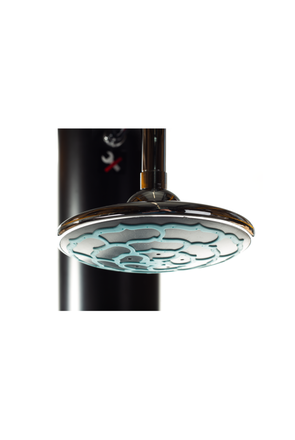 Solární sprcha Hawaj UNO 38 L černá s dlouhou hlavicí (vč. teploměru) (5)