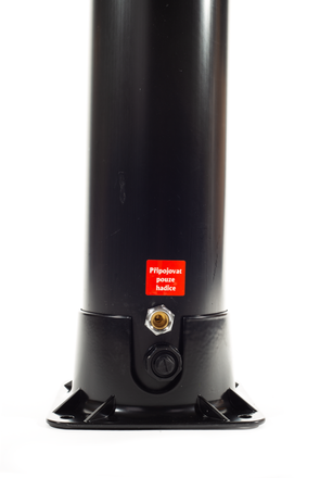 Solární sprcha Hawaj 38 l, černá (vč. teploměru) (7)
