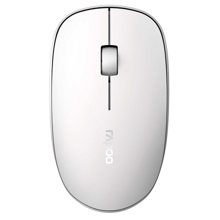 Počítačová myš Rapoo M200 / optická/ 3 tlačítka/ 1300DPI - bílá