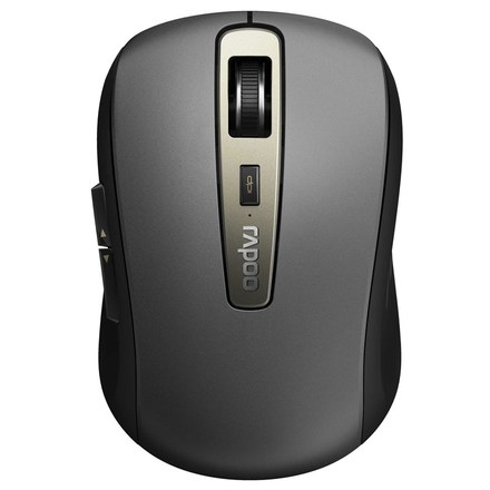 Počítačová myš Rapoo MT350 / optická/ 6 tlačítek/ 1600DPI - šedá