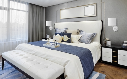 Nástěnné svítidlo TKlighting (4236) RICH bílá E27+LED (2)