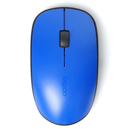 Počítačová myš Rapoo M200 / optická/ 3 tlačítka/ 1300DPI - modrá