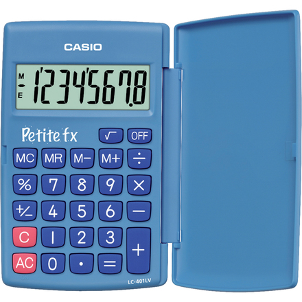 Kalkulačka Casio LC 401 LV/ BU blue petite FX