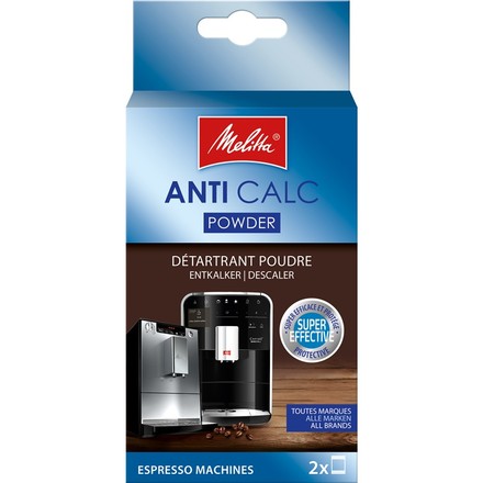 Odvápňovač Melitta Anti calc Espresso 2x40g