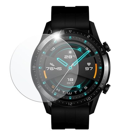 Tvrzené sklo Fixed Tvrzené sklo na Huawei Watch GT 2 (46 mm), 2 ks - průhledné
