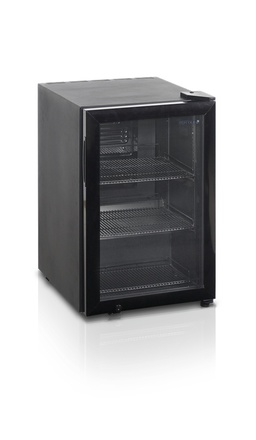Jednodveřová chladicí skříň s prosklenými dveřmi Tefcold BC60
