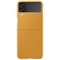 Kryt na mobil Samsung Leather Cover Galaxy Z Flip3 - hnědý (3)