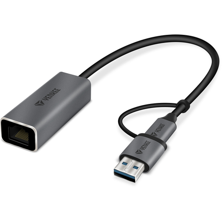 Redukce Yenkee YTC 013 USB C na RJ-45 Ethernet