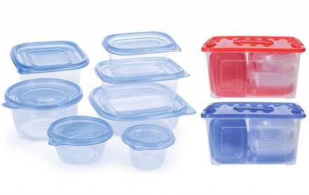 Dóza na potraviny Excellent KO-362000020modr Dóza na potraviny JUMBO sada 27 ks modrá