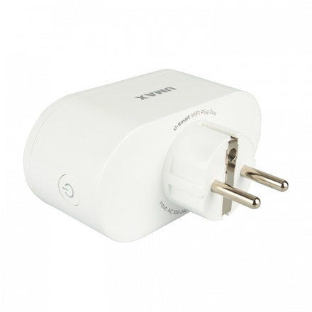 Rozdvojka Umax U-Smart Wifi Plug Duo (2)