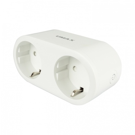 Rozdvojka Umax U-Smart Wifi Plug Duo (3)