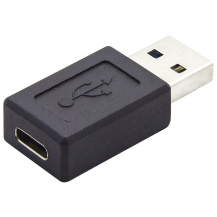 Redukce PremiumCord USB 3.0/ USB-C, M/ F - černá