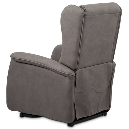 Televizní křeslo Autronic TV křeslo ušák + elektrické polohování, 2 motory 230 V  29 V, potah béžovostř (TV-1192 SIL2) (10)