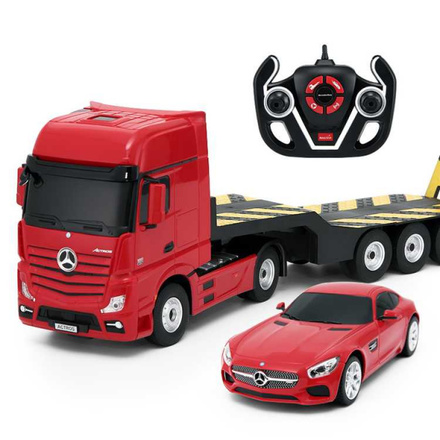 RC model auta Rastar R/C auto MercedesBenz Actros + AM