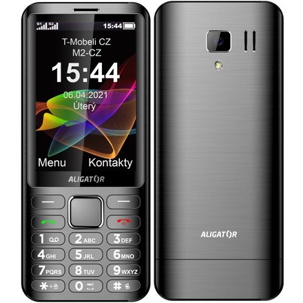 Mobilní telefon Aligator D950 Antracit