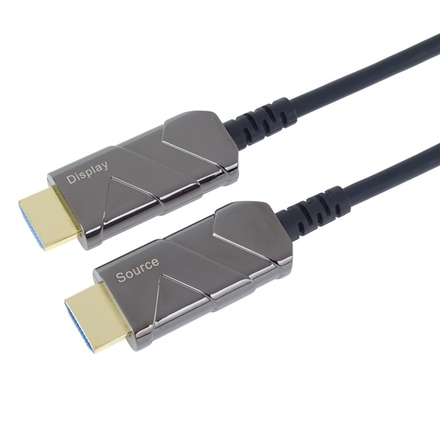 HDMI kabel PremiumCord Ultra High Speed HDMI 2.1 optický fiber kabel 8K@60Hz, 50m