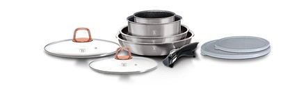 Sada nádobí Berlingerhaus BH-7040 s odnímatelnou rukojetí 9 ks Moonlight Edition (1)