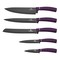 Sada nožů Berlingerhaus BH-2577 v magnetickém stojanu 6 ks Purple Metallic Line (1)