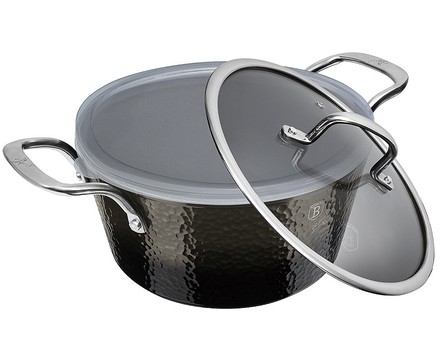 Pánev s titanovým povrchem Berlingerhaus BH-6653 24 cm Shine Basalt Collection (2)