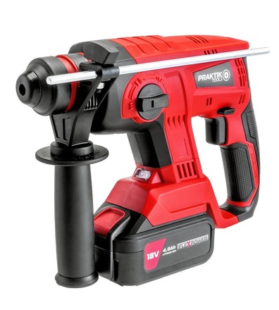 Aku vrtací a bourací kladivo Praktik Tools PT-PTQ031 AKU Vrtací a bourací kladivo bezuhlíkové 18V Q-LINE FLEXPOWER (7)