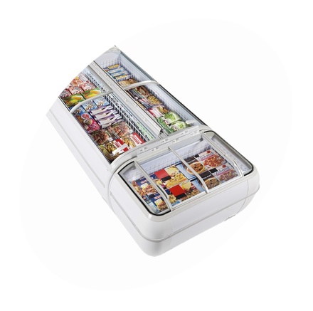 Kombinovaný mrazicí / chladicí ostrov Tefcold Twin HEAD-A-CF (1)