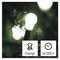 Vánoční osvětlení Emos D5AC02 LED vánoční cherry řetěz – kuličky, 8 m, venkovní i vnitřní, studená bílá, časovač (2)