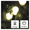 Vánoční osvětlení Emos D5AW02 LED vánoční cherry řetěz – kuličky, 8 m, venkovní i vnitřní, teplá bílá, časovač (2)