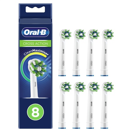Náhradní koncovky Oral-B EB50-8 CrossAction CleanMaximiser