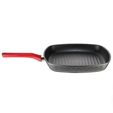 Grilovací pánev s nepřilnavým povrchem Pyramis 28 RED DIAMOND 014012301