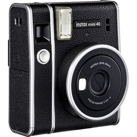 Instantní fotoaparát Fujifilm Instax mini 40, černý