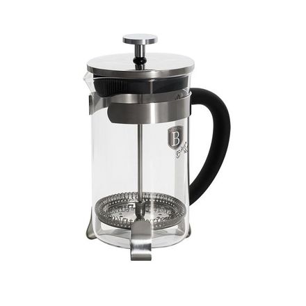 Konvička na čaj a kávu Berlingerhaus BH-1787 Konvička na čaj a kávu French Press 600 ml černá