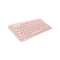 Počítačová klávesnice Logitech Bluetooth Keyboard K380, US - růžová (1)