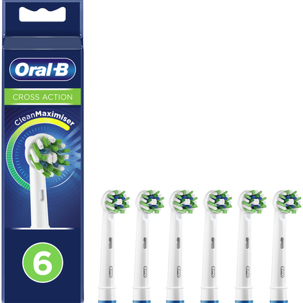 Náhradní koncovky Oral-B EB50-6 CrossAction CleanMaximiser
