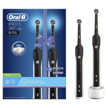Elektrický zubní kartáček Oral-B Pro 790 Cross Action Handle black
