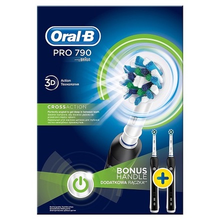 Elektrický zubní kartáček Oral-B Pro 790 Cross Action Handle black (4)