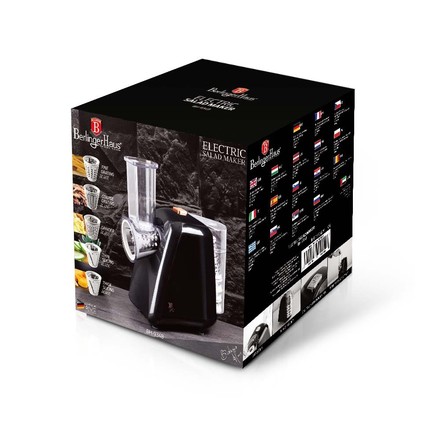 Elektrické struhadlo Berlingerhaus BH-9348 Elektrické struhadlo na zeleninu a ovoce Black Silver Collection (8)