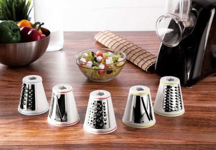 Elektrické struhadlo Berlingerhaus BH-9348 Elektrické struhadlo na zeleninu a ovoce Black Silver Collection (2)