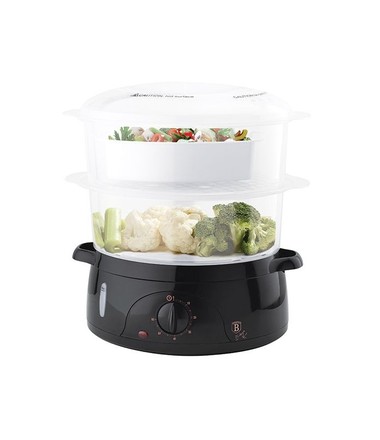 Parní hrnec Berlingerhaus BH-9378 Parní hrnec elektrický dvoupatrový Black Rose Collection (3)