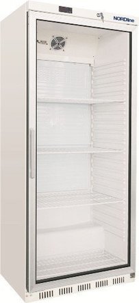 Chladící skříň prosklené dveře NORDline UR 600 G bílá