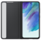 Pouzdro na mobil flipové Samsung Clear View na Galaxy S21 FE - šedé (1)