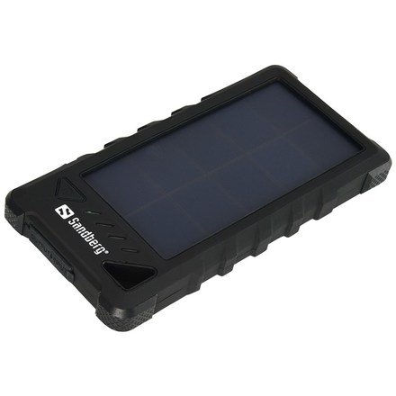 Záložní zdroj Sandberg Solar PWB USB 16000mAh,BK Powerbanka